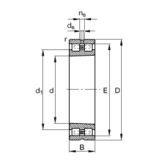 ALS NN3009-AS-K-M-SP, (j) DIN 5412-4 (bio)(zhn)Ҫߴ, ǶλS, pFF 1:12 ɷx, ּpСď(ni)϶ƹ