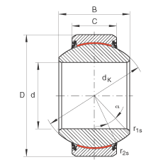 P(gun)(ji)S GE280-FW-2RS, (j) DIN ISO 12 240-1 (bio)(zhn), So(h)ɂ(c)ܷ
