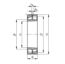 {(dio)ĝLS 23030-E1-K-TVPB, (j) DIN 635-2 ˜ʵҪߴ, FF 1:12
