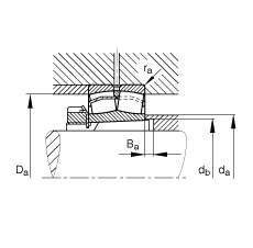{ĝLS 23218-E1A-K-M + H2318, (j) DIN 635-2 ˜ʵҪߴ, F׺;o